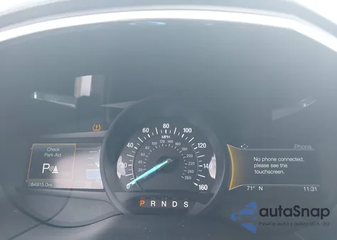 2020 Ford Edge Titanium z USA, uszkodzony, nr VIN 2FMPK4K90LBA75484